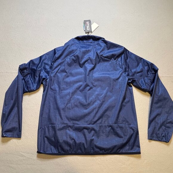 RLX Golf Polo Ralph Lauren Blue Convertible Water Repellent Jacket Men's Med - Picture 7 of 11